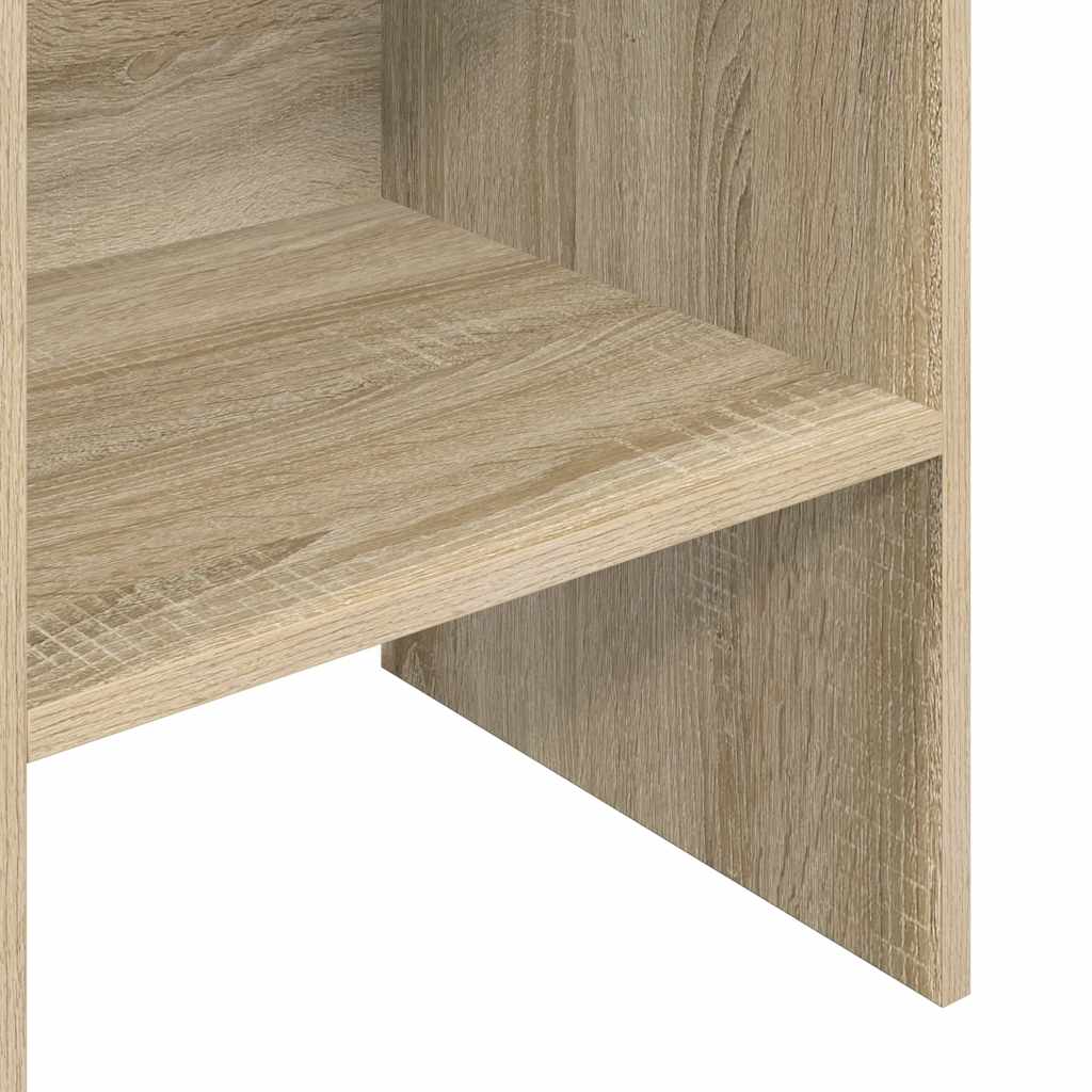 vidaXL Βιβλιοθήκη Χρώμα Sonoma Δρυς 40 x 35 x 180 εκ. από Επεξ. Ξύλο