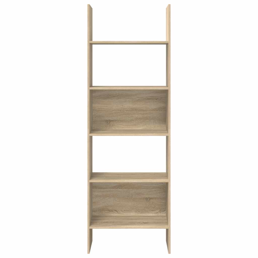 vidaXL Βιβλιοθήκη Χρώμα Sonoma Δρυς 60 x 35 x 180 εκ. από Επεξ. Ξύλο