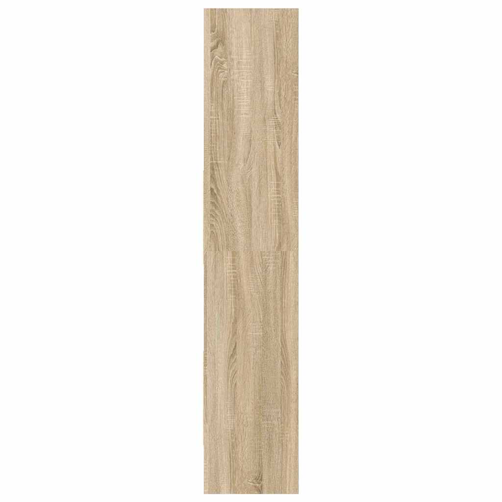 vidaXL Βιβλιοθήκη Χρώμα Sonoma Δρυς 60 x 35 x 180 εκ. από Επεξ. Ξύλο