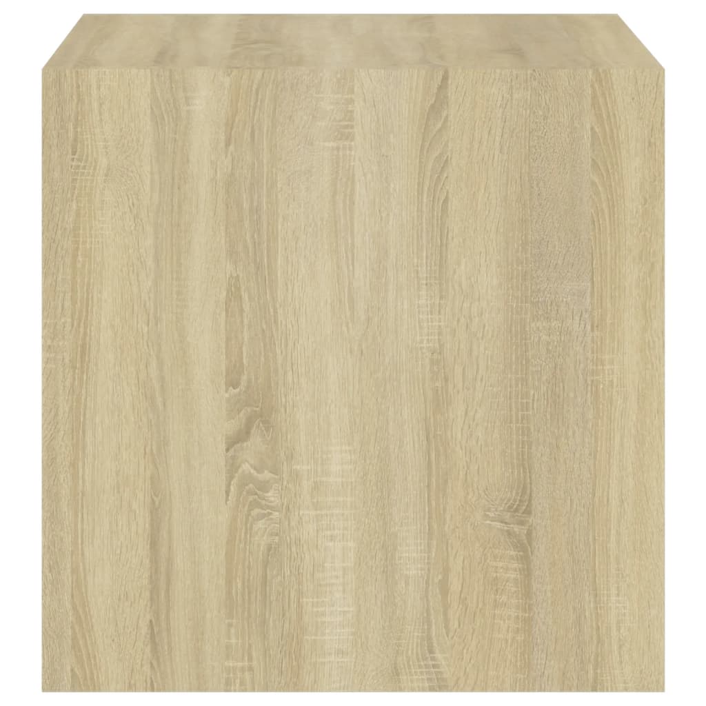 vidaXL Ντουλάπια Τοίχου 2 τεμ. Sonoma Δρυς 37x37x37εκ. από Επεξ. Ξύλο