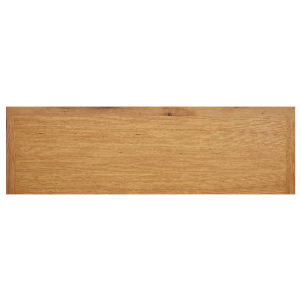 vidaXL Παπουτσοθήκη 114 x 37 x 45 εκ. από Μασίφ Ξύλο Δρυός