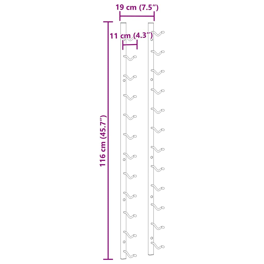 vidaXL Ράφια Τοίχου 4 τεμ. Γκρι Σκυροδέματος 60 x 9 x 3 εκ.Λευκά