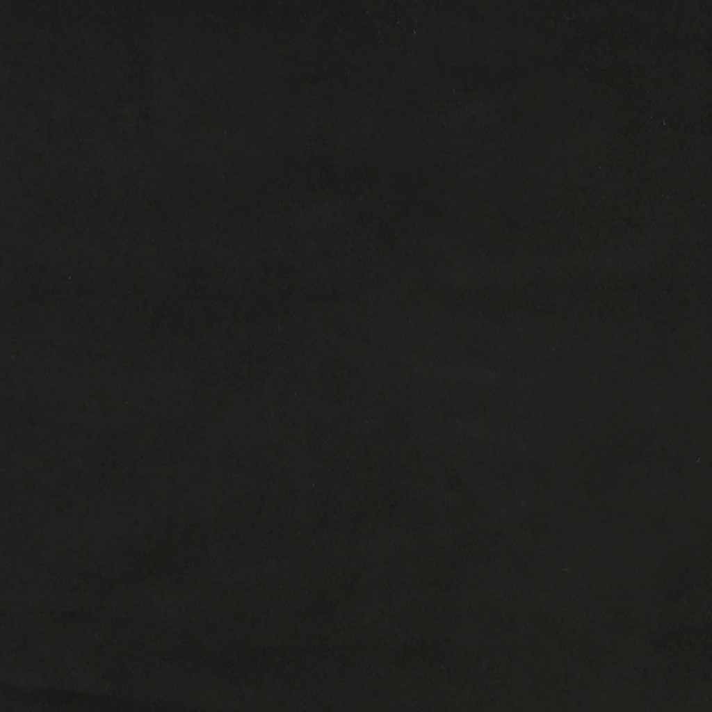 vidaXL Πολυθρόνα Relax Μαύρη Βελούδινη με Σκαμπό