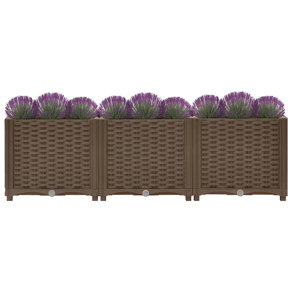 vidaXL Ζαρντινιέρα 120 x 40 x 38 εκ. από Πολυπροπυλένιο