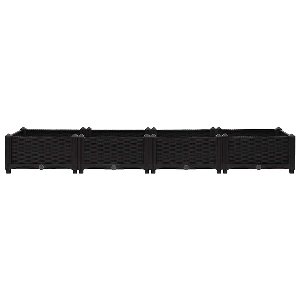 vidaXL Ζαρντινιέρα 160 x 40 x 23 εκ. από Πολυπροπυλένιο