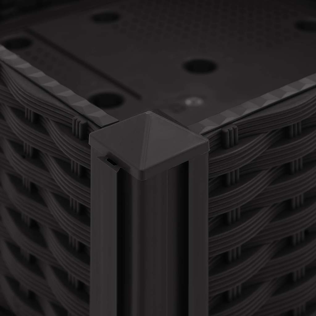 vidaXL Ζαρντινιέρα 160 x 40 x 23 εκ. από Πολυπροπυλένιο