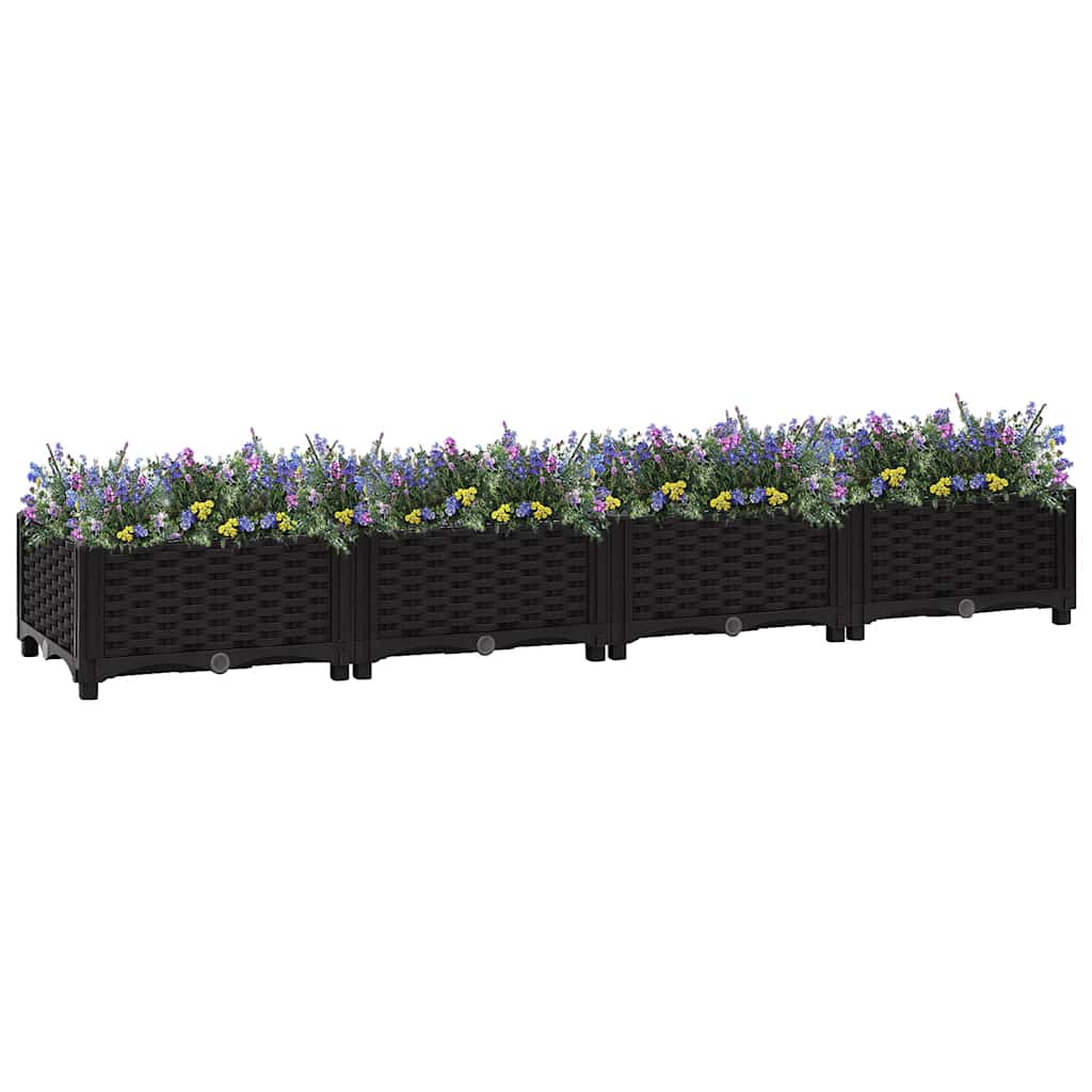 vidaXL Ζαρντινιέρα 160 x 40 x 23 εκ. από Πολυπροπυλένιο
