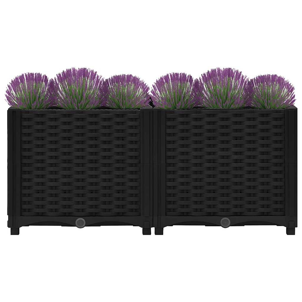 vidaXL Ζαρντινιέρα 80 x 40 x 38 εκ. από Πολυπροπυλένιο