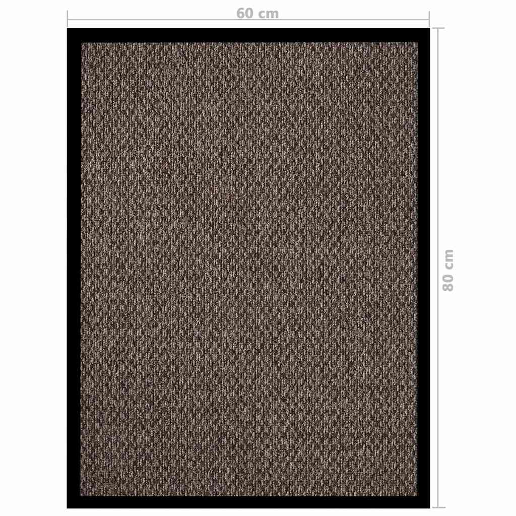 vidaXL Πατάκι Εισόδου Μπεζ 60 x 80 εκ.