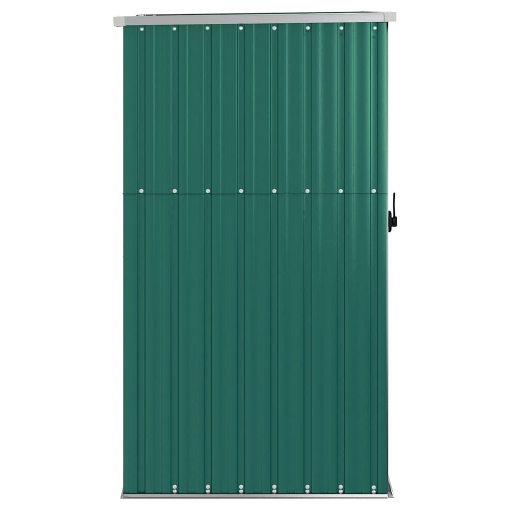 vidaXL Αποθήκη Εργαλείων Κήπου Πράσινη 88x89x161 εκ. Γαλβαν. Ατσάλι