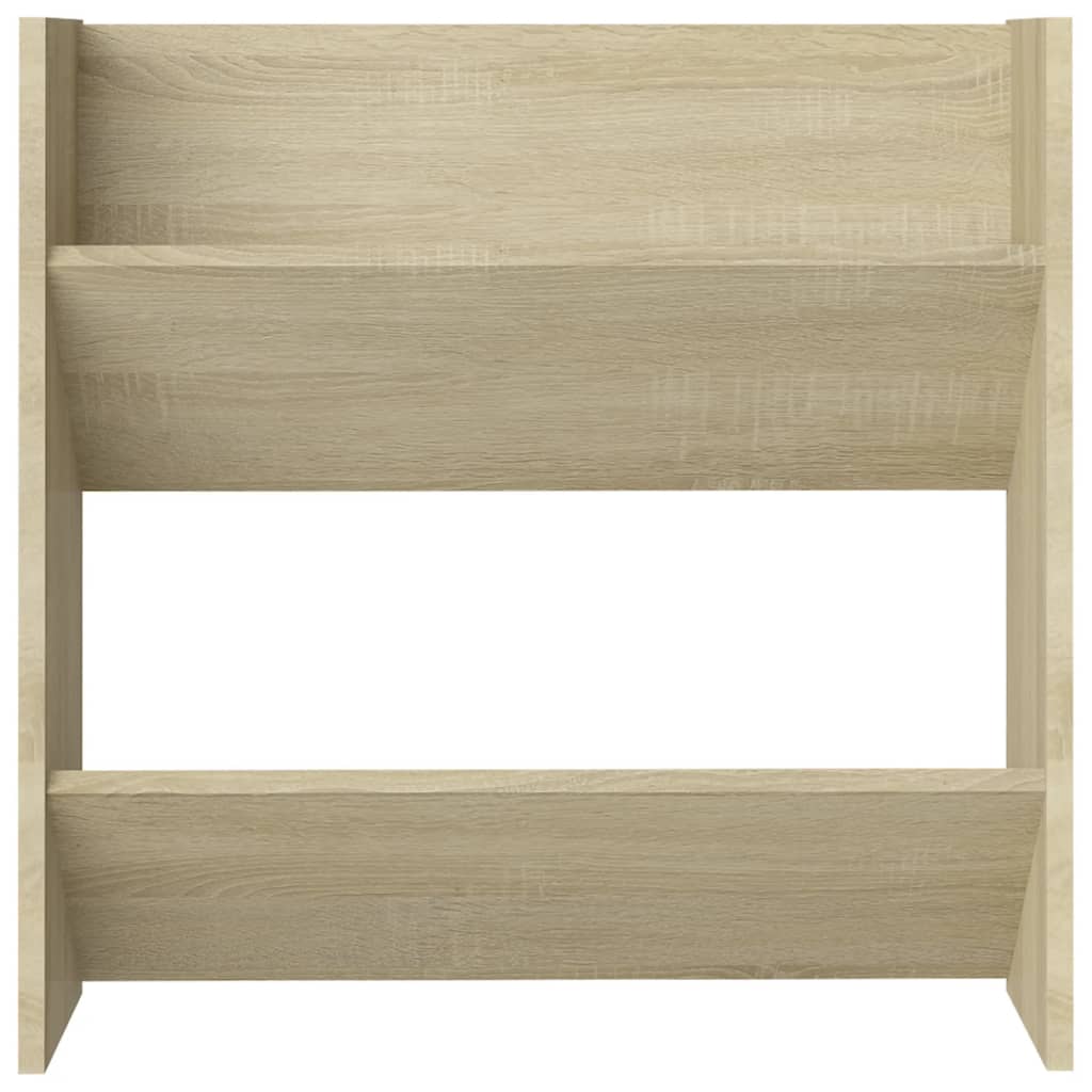 vidaXL Παπουτσοθήκες 2 τεμ. Sonoma Δρυς 60 x 18 x 60 εκ. Μοριοσανίδα