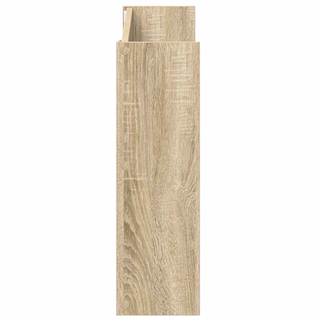 vidaXL Παπουτσοθήκες 2 τεμ. Sonoma Δρυς 80 x 18 x 60 εκ. Μοριοσανίδα