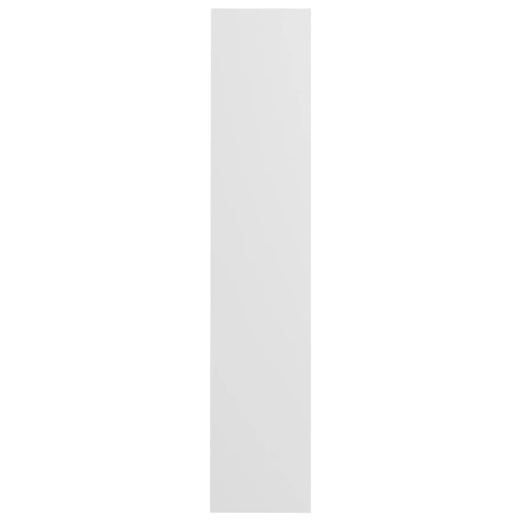 vidaXL Παπουτσοθήκες Τοίχου 2 τεμ. Λευκές 60x18x90 εκ. από Μοριοσανίδα