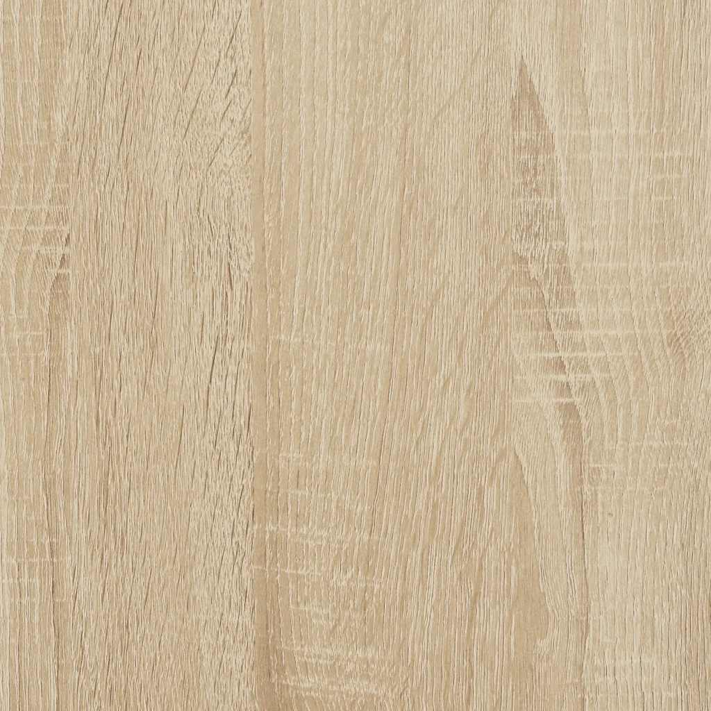 vidaXL Παπουτσοθήκη Τοίχου Sonoma Δρυς 80 x 18 x 90 εκ. Επεξ. Ξύλο
