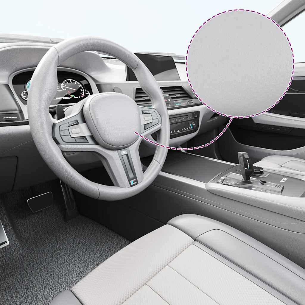 vidaXL Μεμβράνη Αυτοκινήτου Ασημί Ματ 100 x 150 εκ.