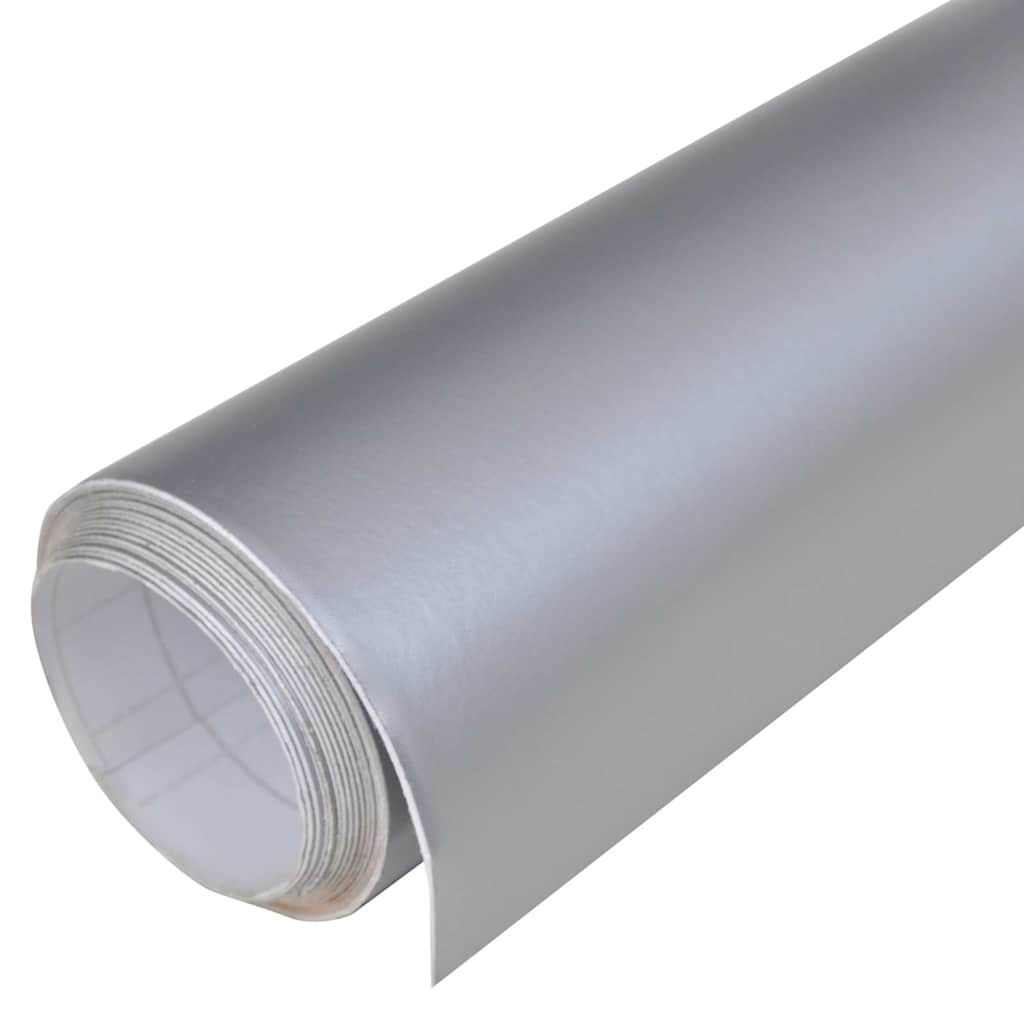 vidaXL Μεμβράνες Αυτοκινήτου 2 τεμ. Ασημί Ματ 100 x 150 εκ.