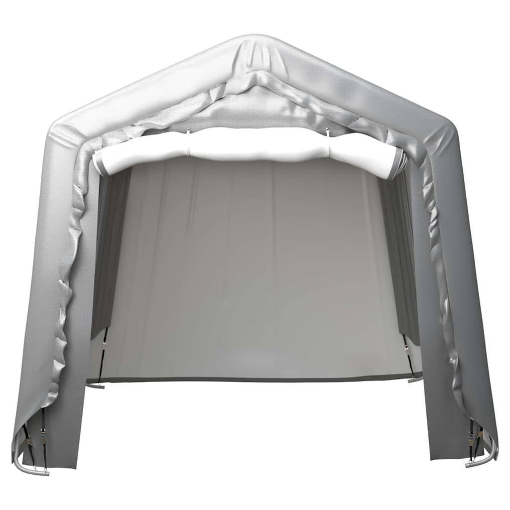 vidaXL Τέντα Αποθήκευσης Γκρι 240 x 240 εκ. από Ατσάλι