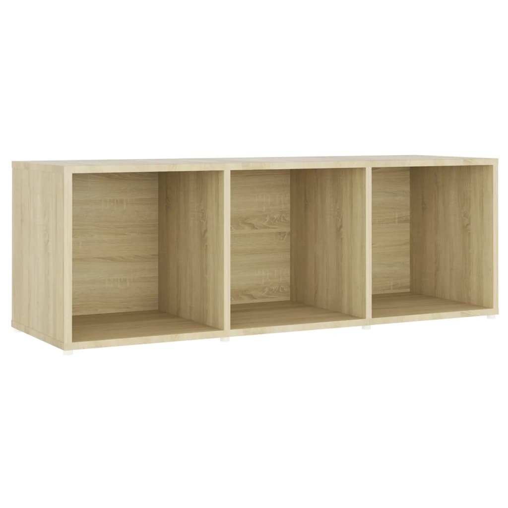 vidaXL Έπιπλα Τηλεόρασης 4 τεμ. Sonoma Δρυς 107x35x37 εκ. Μοριοσανίδα