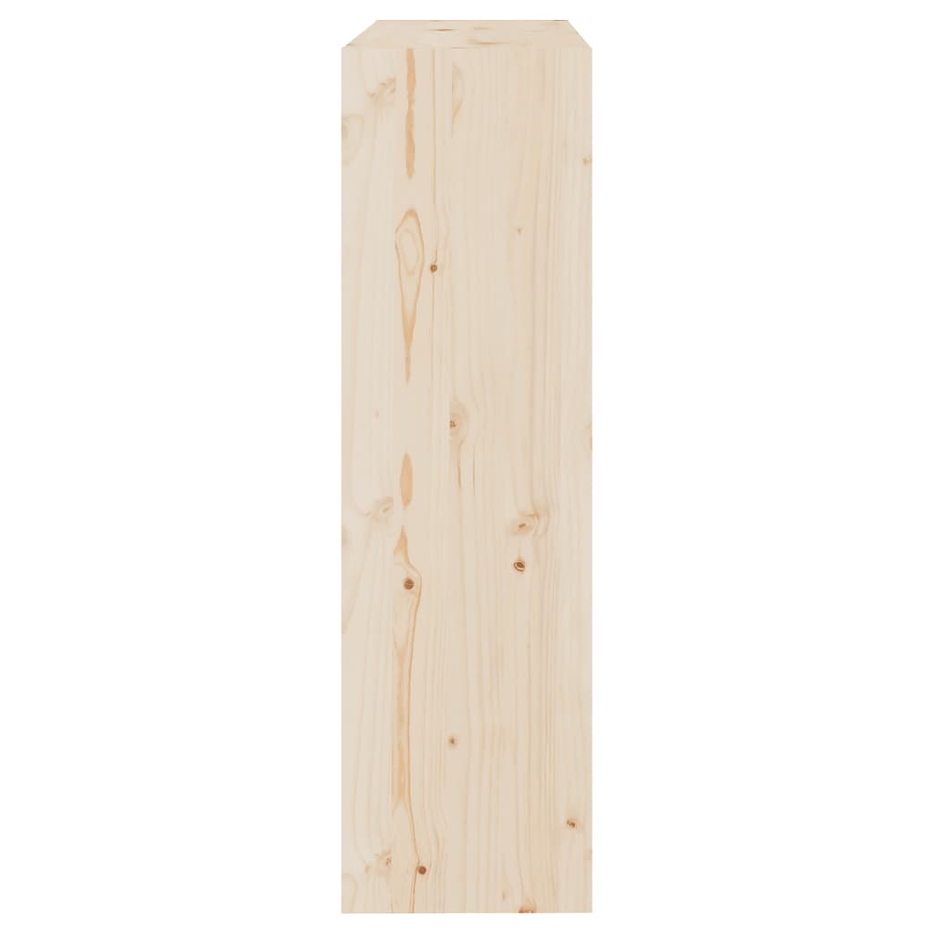 vidaXL Βιβλιοθήκη/Διαχωριστικό Χώρου 80x30x103,5 εκ. Μασίφ Ξύλο Πεύκου