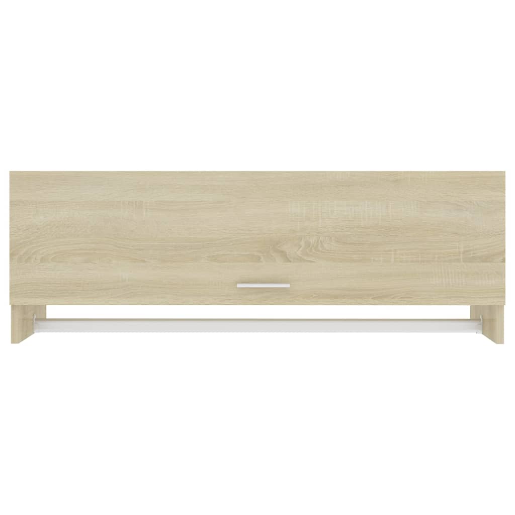 vidaXL Ντουλάπα Sonoma Δρυς 100 x 32,5 x 35 εκ. από Επεξ. Ξύλο