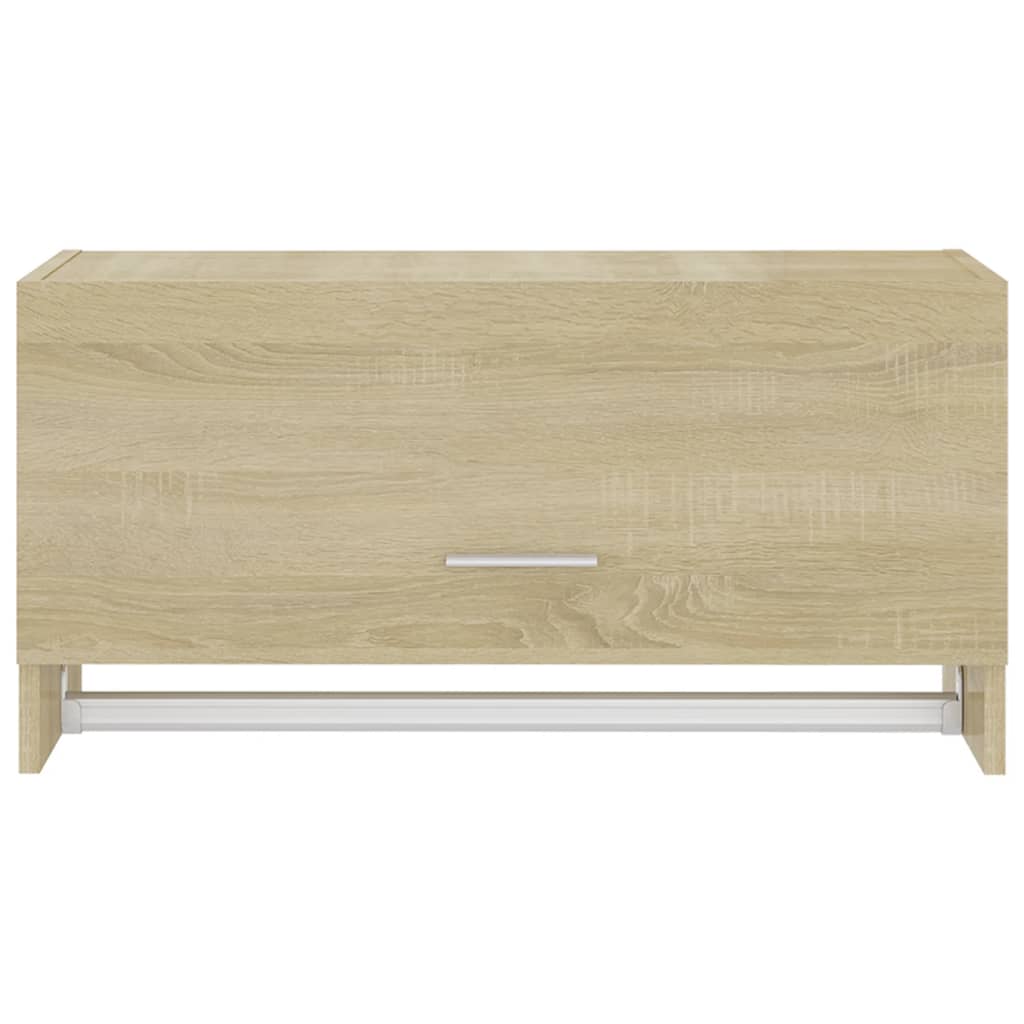 vidaXL Ντουλάπα Sonoma Δρυς 70 x 32,5 x 35 εκ. από Επεξ. Ξύλο