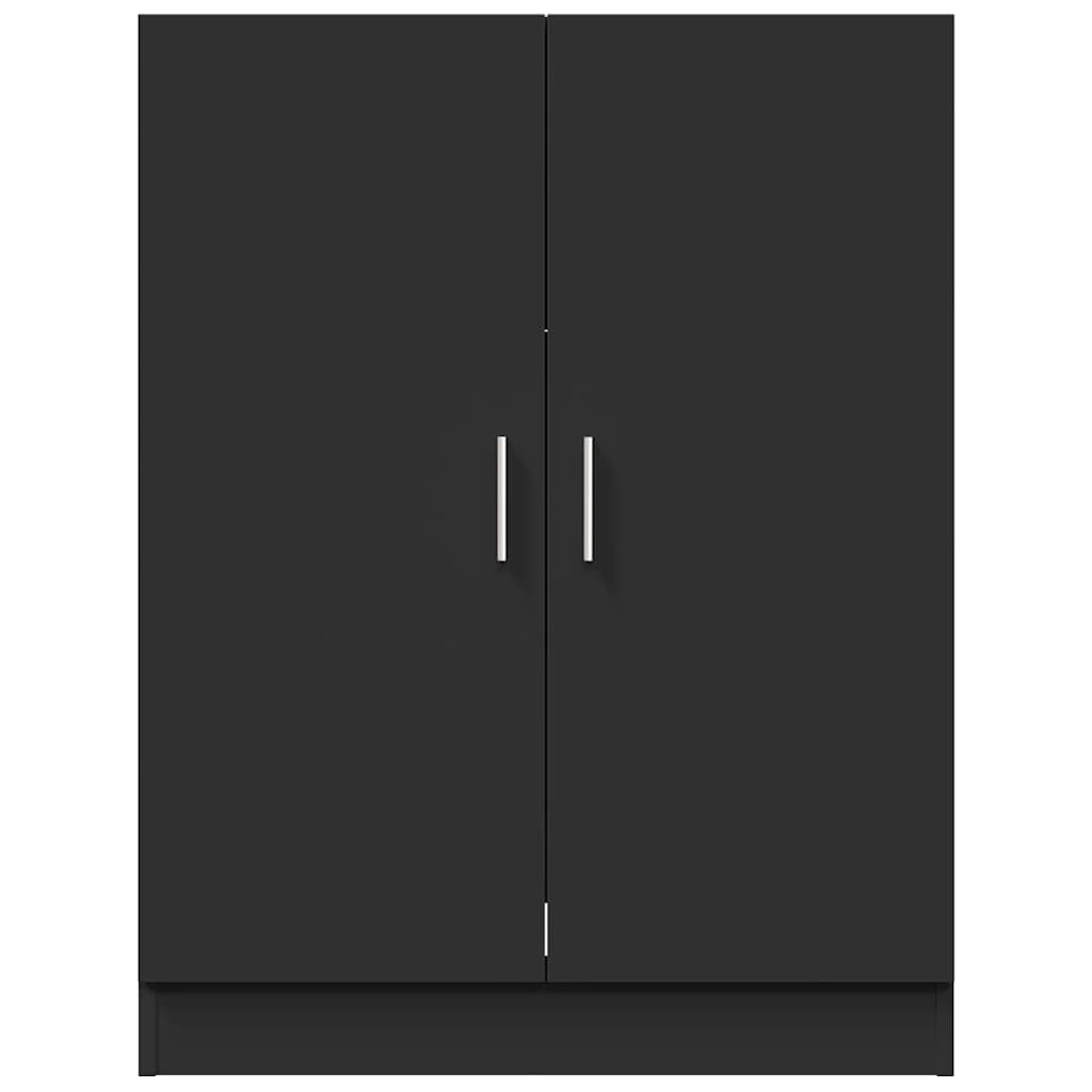 vidaXL Ντουλάπι Πλυντηρίου Μαύρο 71 x 71,5 x 91,5 εκ.