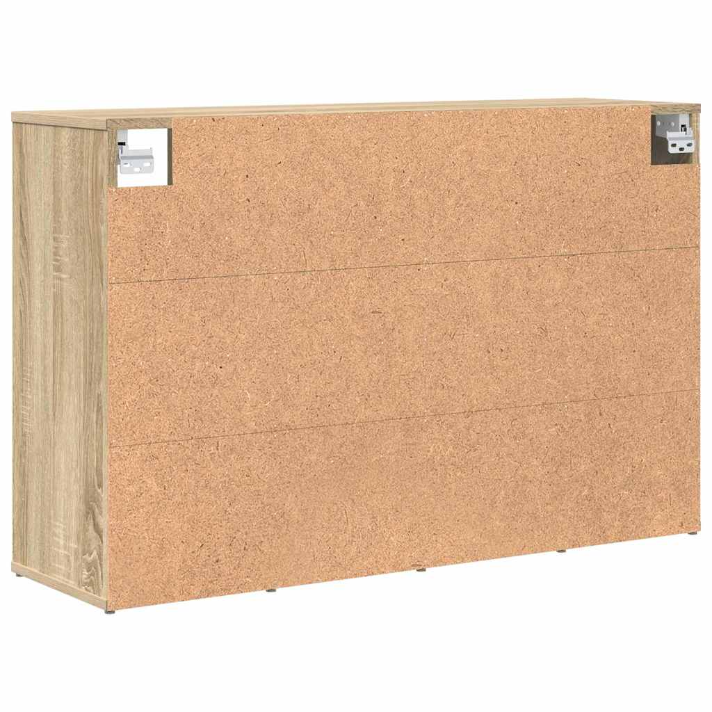 vidaXL Παπουτσοθήκη Sonoma Δρυς 103 x 30 x 67 εκ. Επεξεργασμένο ξύλο