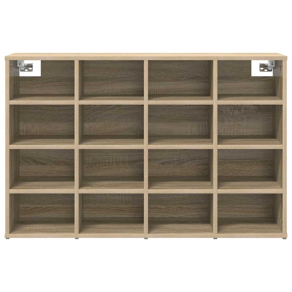 vidaXL Παπουτσοθήκη Sonoma Δρυς 103 x 30 x 67 εκ. Επεξεργασμένο ξύλο