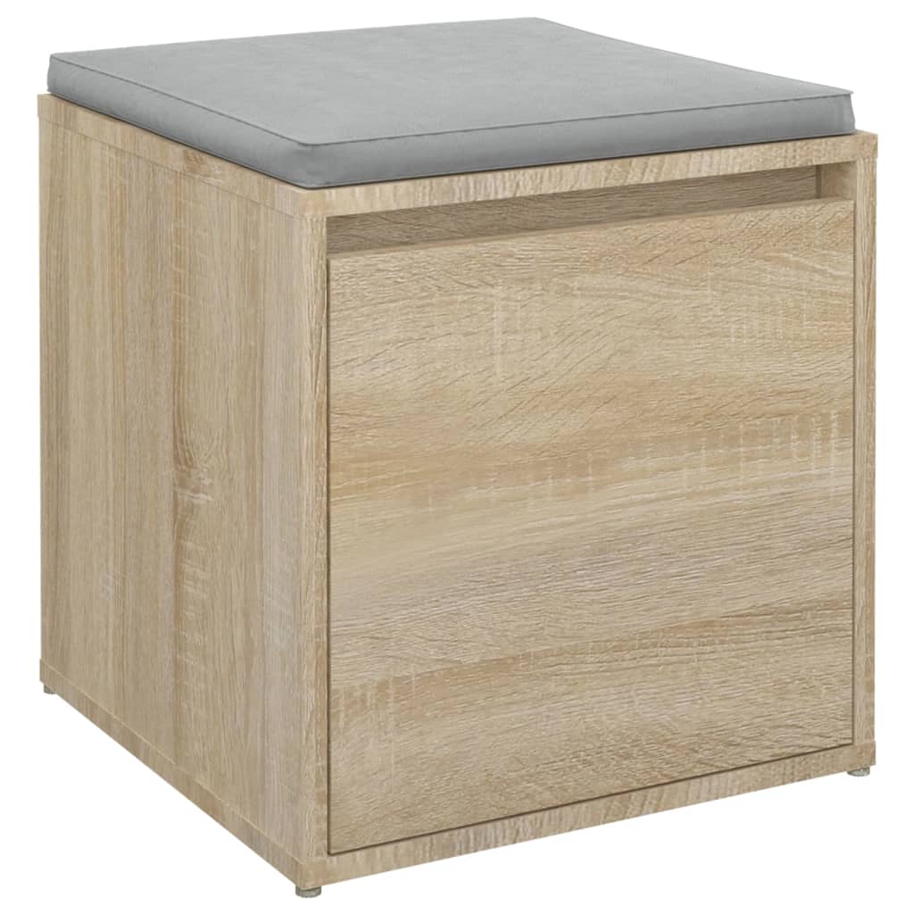 vidaXL Κουτί με Συρτάρι Sonoma Δρυς 40,5x40x40 εκ. Επεξεργασμένο Ξύλο