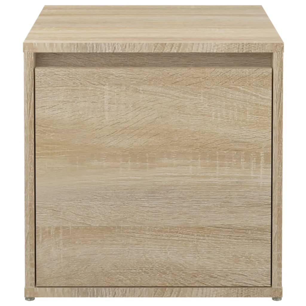 vidaXL Κουτί με Συρτάρι Sonoma Δρυς 40,5x40x40 εκ. Επεξεργασμένο Ξύλο