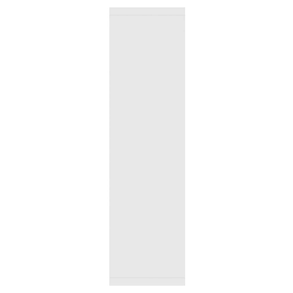 vidaXL Έπιπλο Καθρέπτη με LED Λευκό 76 x 15 x 55 εκ.