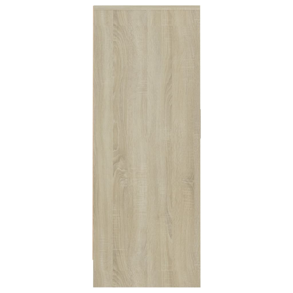 vidaXL Παπουτσοθήκη Sonoma Δρυς 60 x 35 x 92 εκ. από Επεξ. Ξύλο