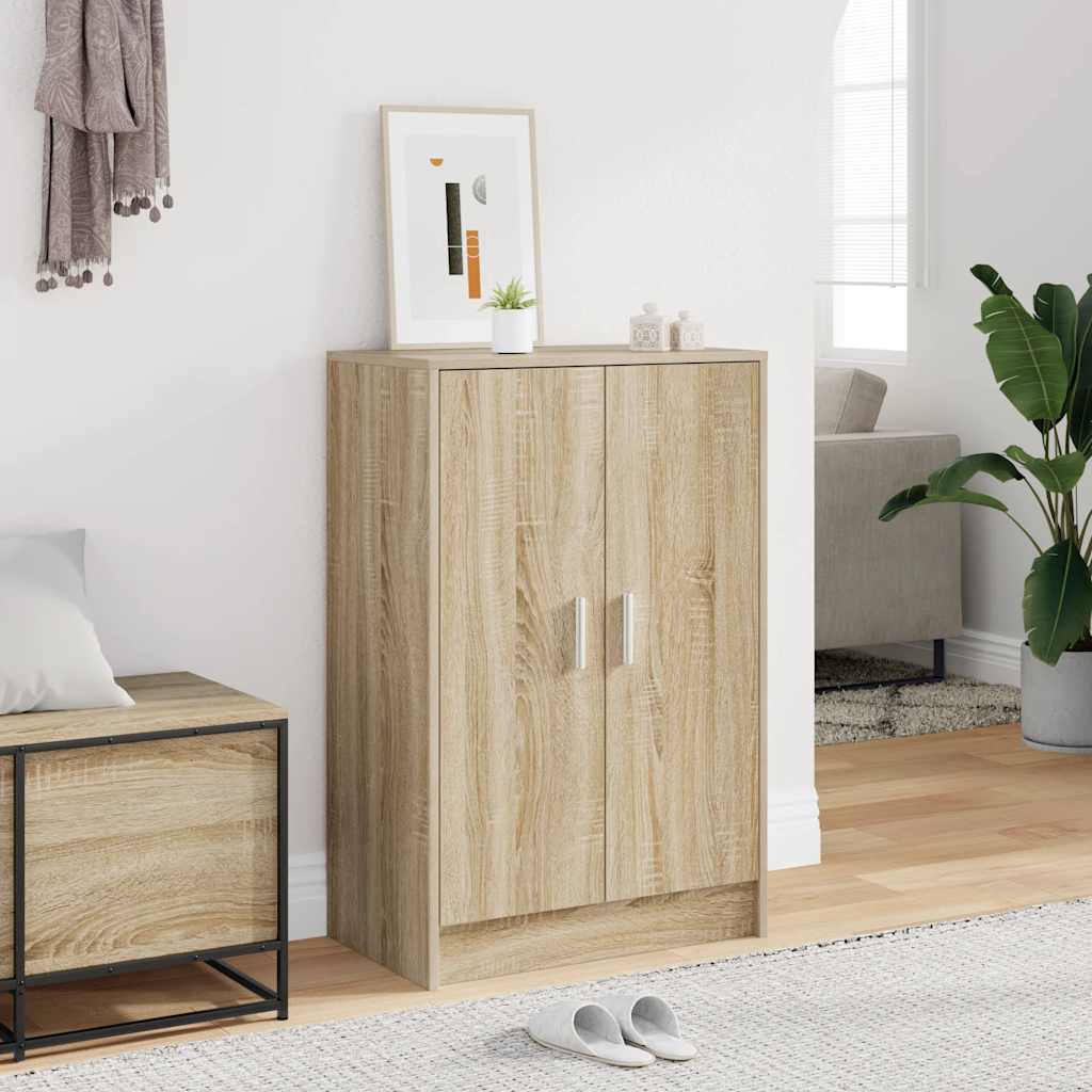 vidaXL Παπουτσοθήκη Sonoma Δρυς 60 x 35 x 92 εκ. από Επεξ. Ξύλο