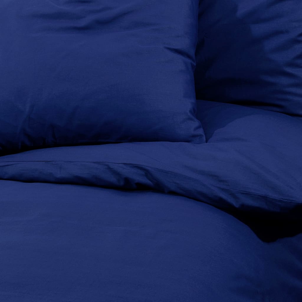 vidaXL Σετ Παπλωματοθήκης Μπλε 240x220 εκ. Ελαφρύ Ύφασμα Μικροϊνών