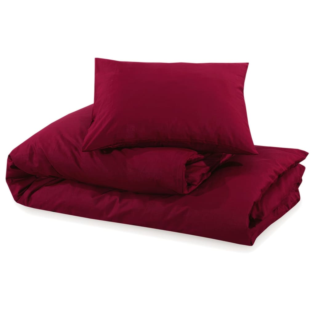 vidaXL Σετ Παπλωματοθήκης Γκρι 240x220 εκ. Ελαφρύ Ύφασμα Μικροϊνών