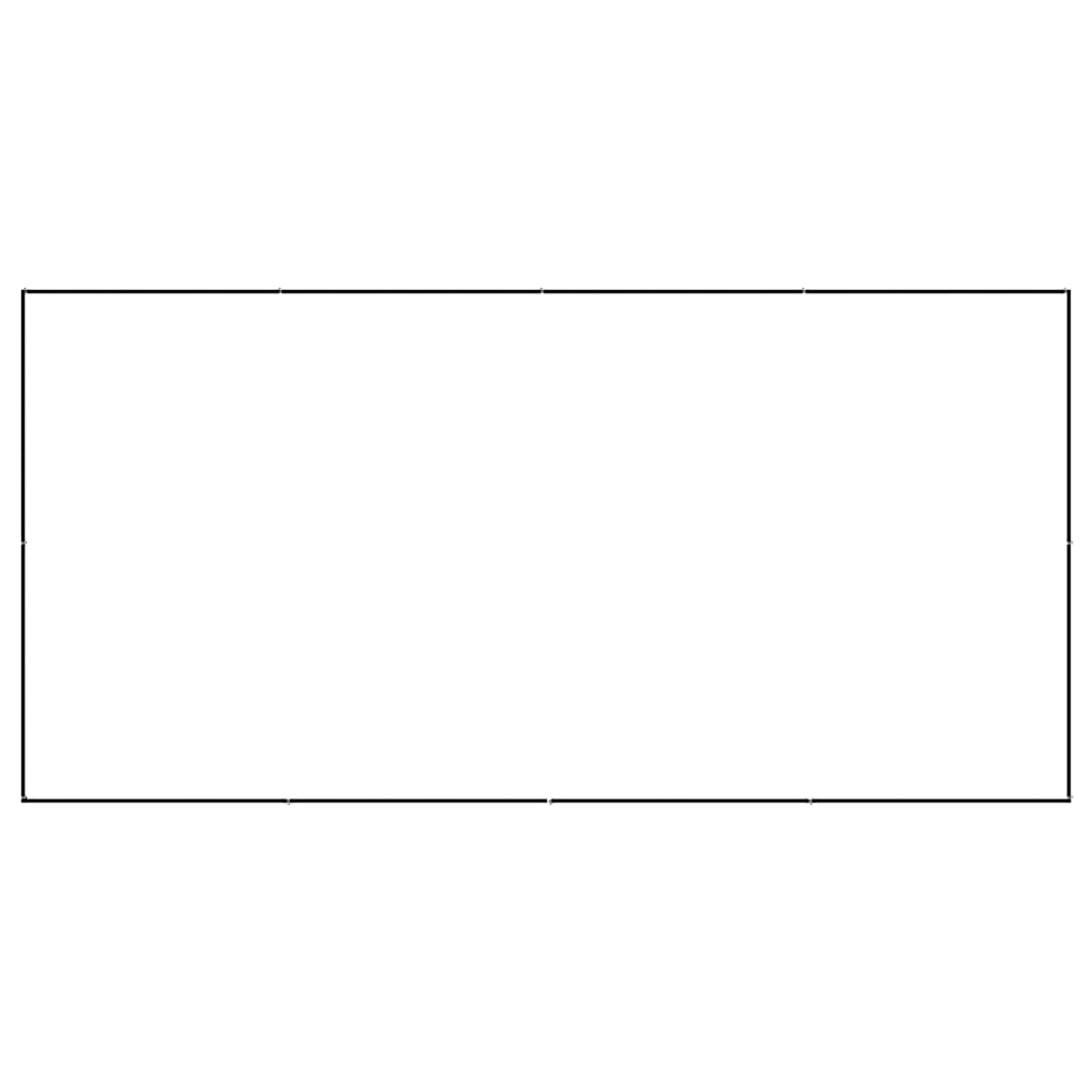 vidaXL Σπιτάκι Σκύλου Μαύρο 8 μ² Ατσάλινο