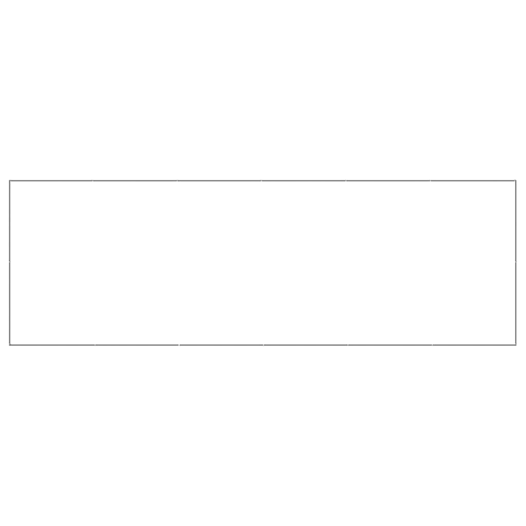 vidaXL Σπιτάκι Σκύλου Ασημί 12 μ² Ατσάλινο