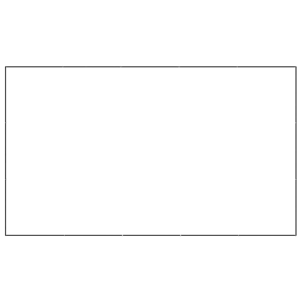 vidaXL Σπιτάκι Σκύλου Μαύρο 15 μ² Ατσάλινο