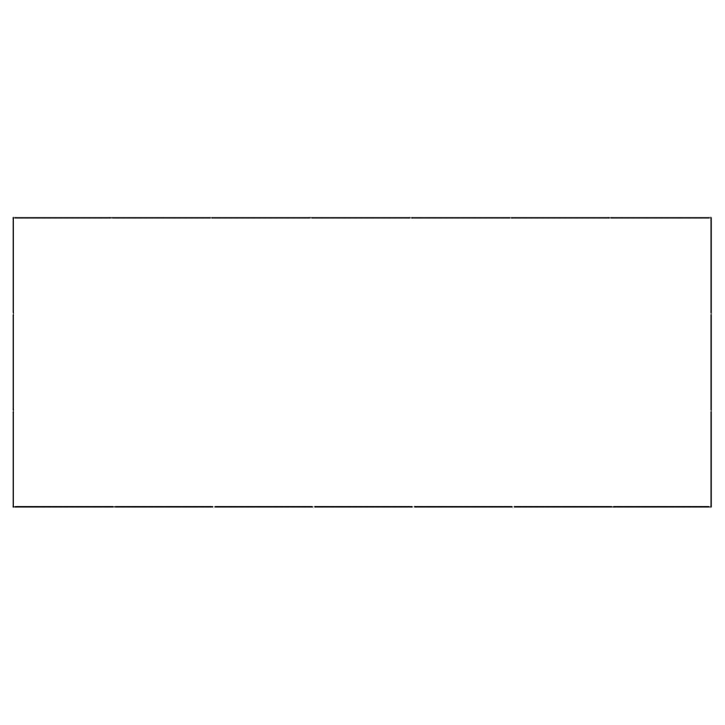 vidaXL Σπιτάκι Σκύλου Μαύρο 21 μ² Ατσάλινο