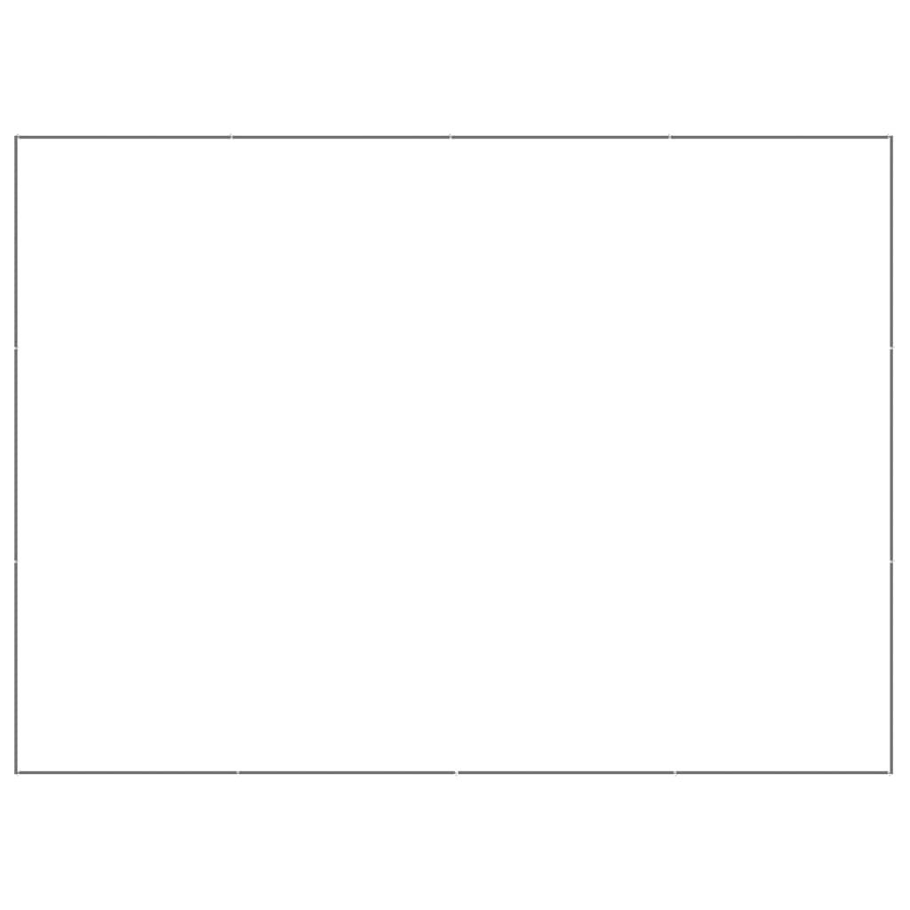 vidaXL Σπιτάκι Σκύλου Ασημί 12 μ² Ατσάλινο