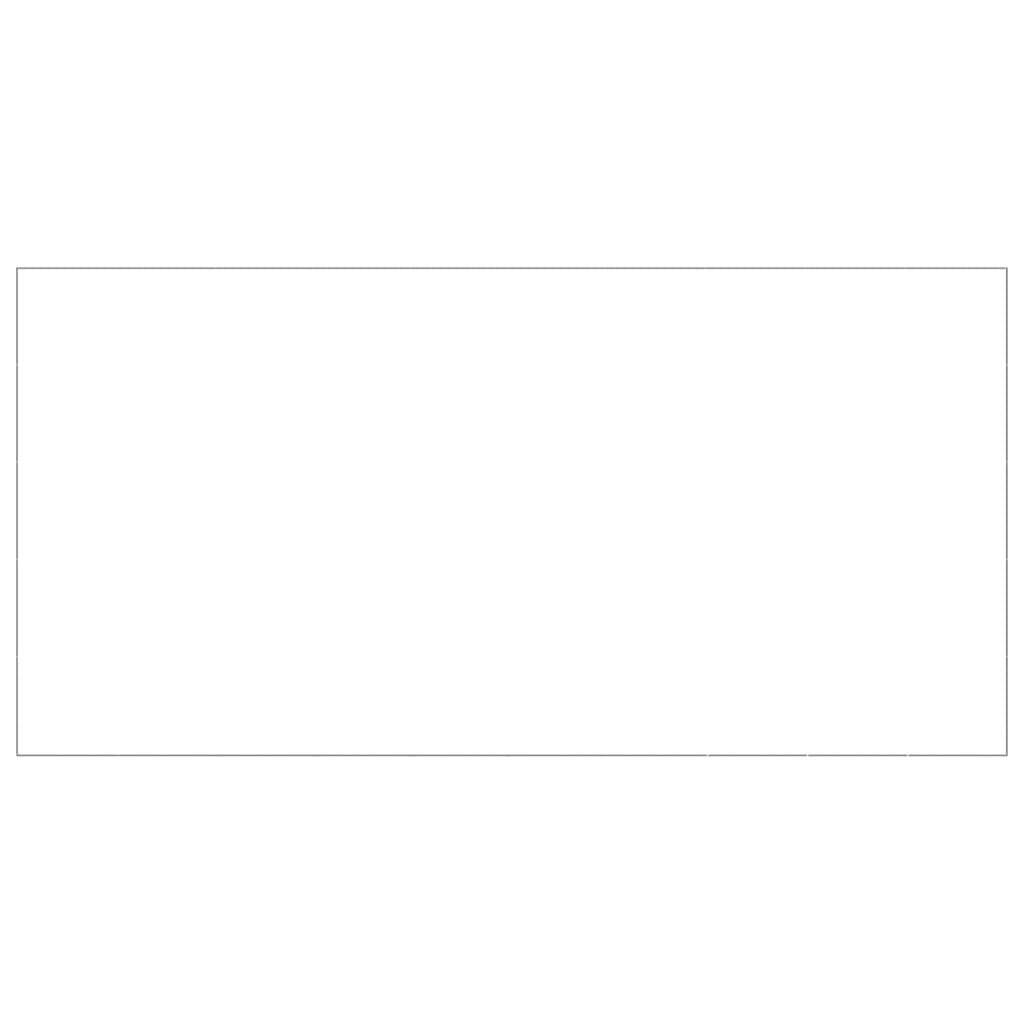 vidaXL Σπιτάκι Σκύλου Ασημί 50 μ² Ατσάλινο