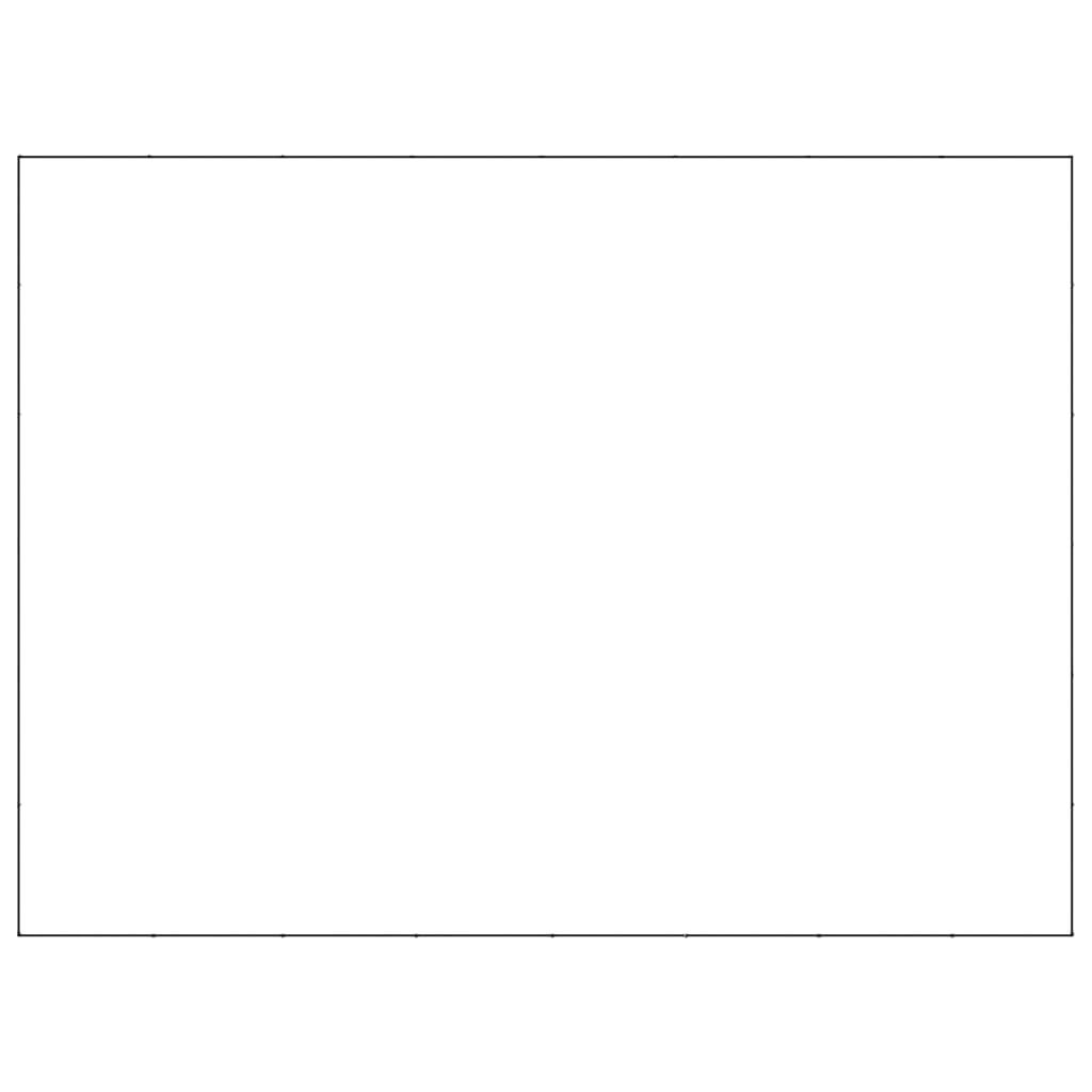 vidaXL Σπιτάκι Σκύλου Μαύρο 48 μ² Ατσάλινο