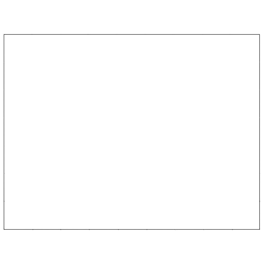 vidaXL Σπιτάκι Σκύλου Μαύρο 63 μ² Ατσάλινο