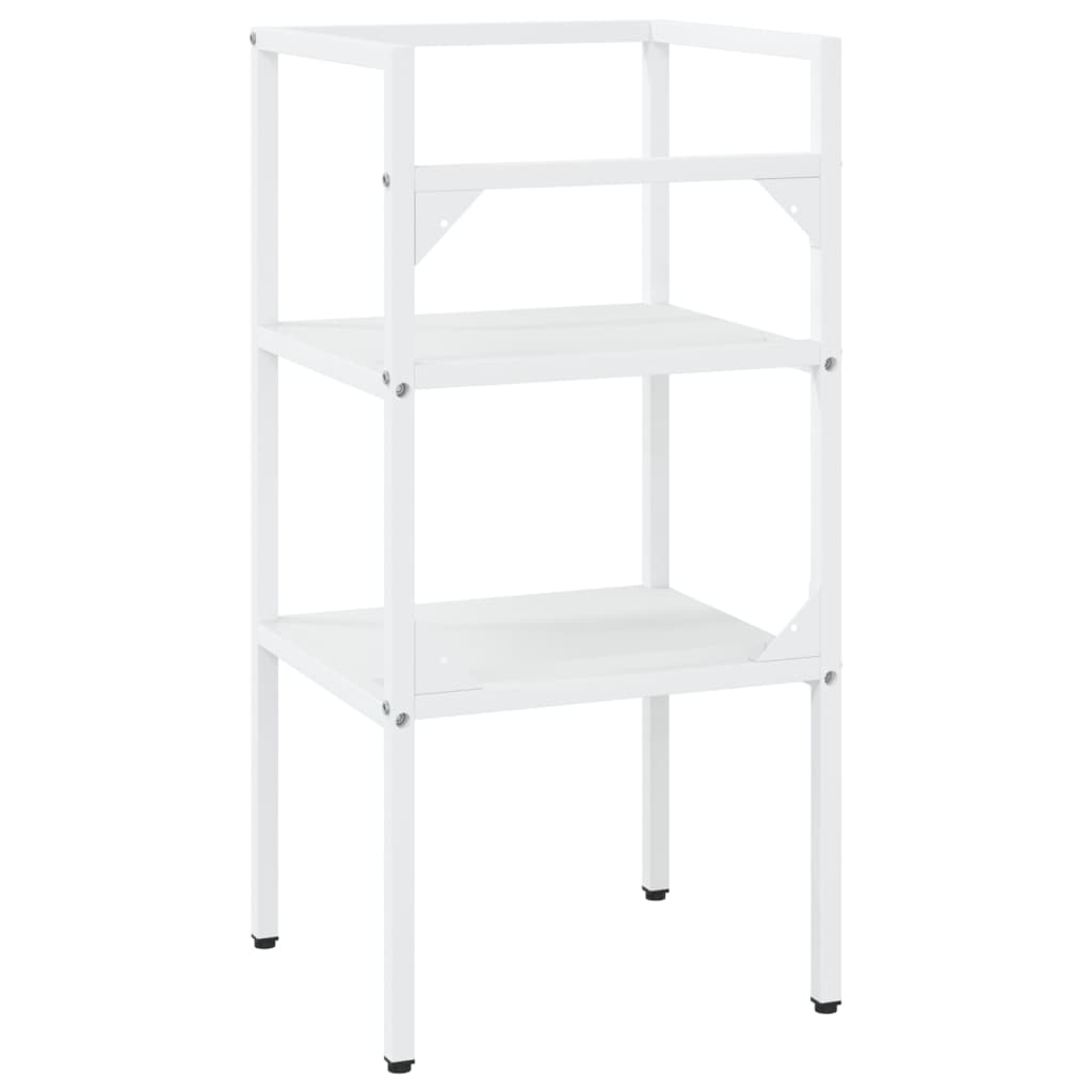 vidaXL Έπιπλο Μπάνιου Λευκό 40 x 38 x 83 εκ. Σιδερένιο