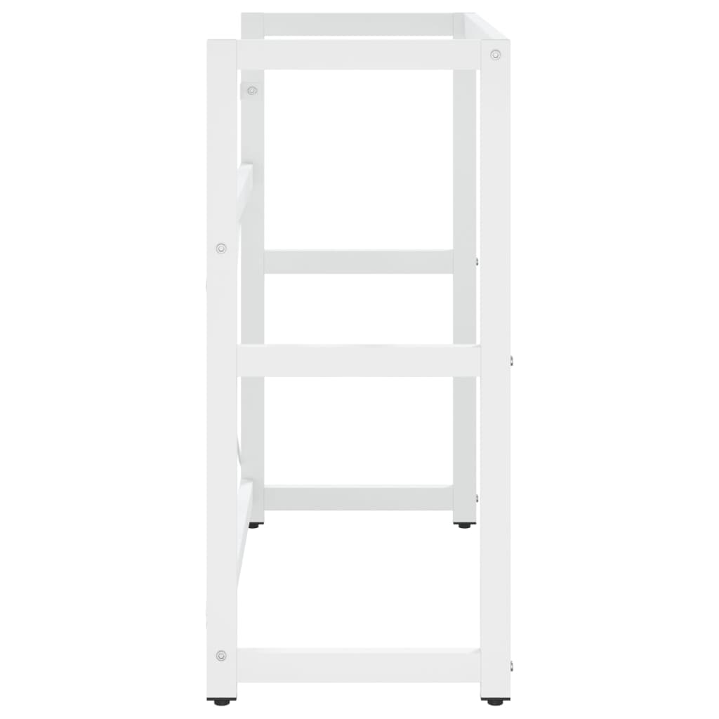 vidaXL Έπιπλο Μπάνιου Λευκό 79 x 38 x 83 εκ. Σιδερένιο