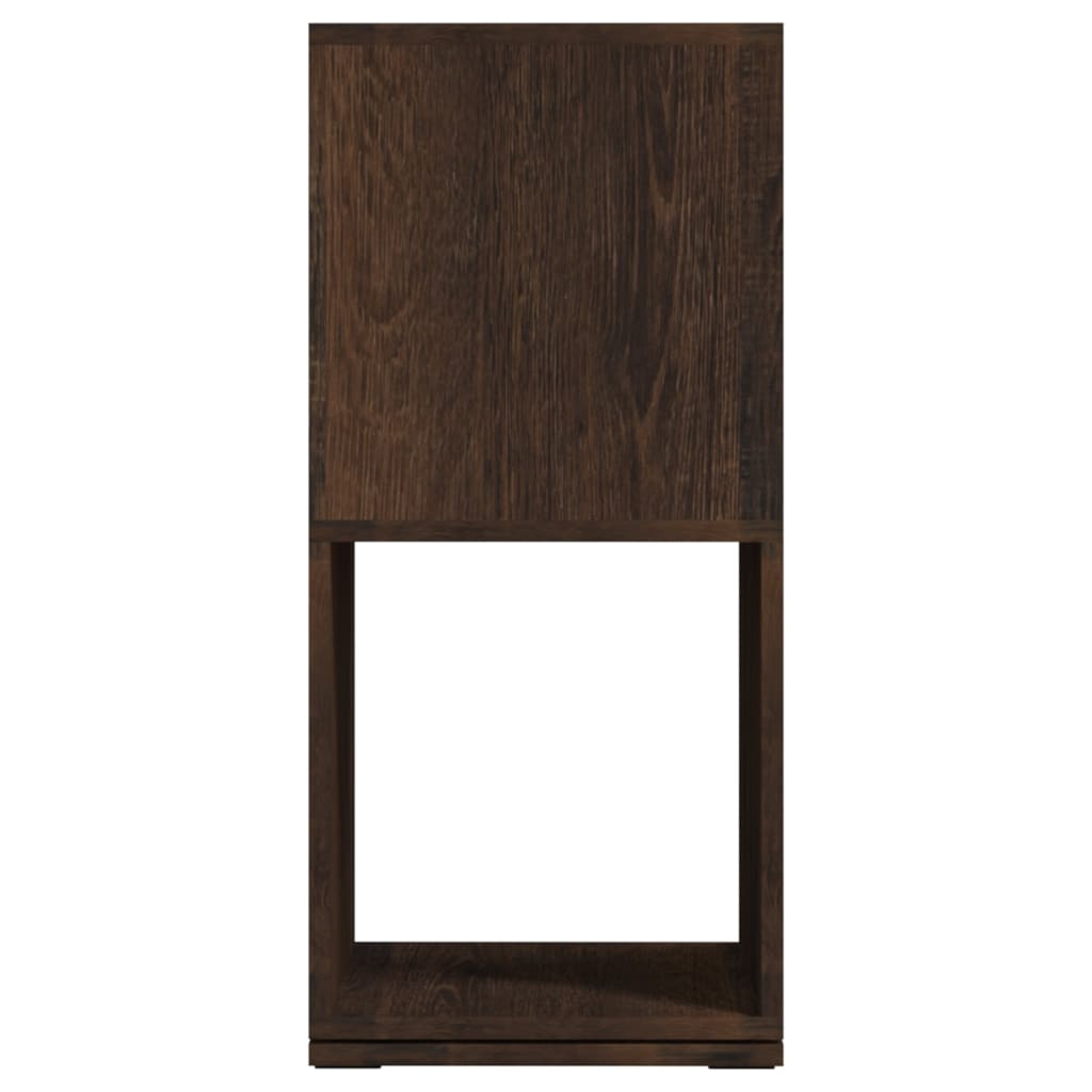 vidaXL Ντουλάπι Περιστρ. Καπνιστή Δρυς 34,5x34,5x75,5 εκ. Επεξ. Ξύλο