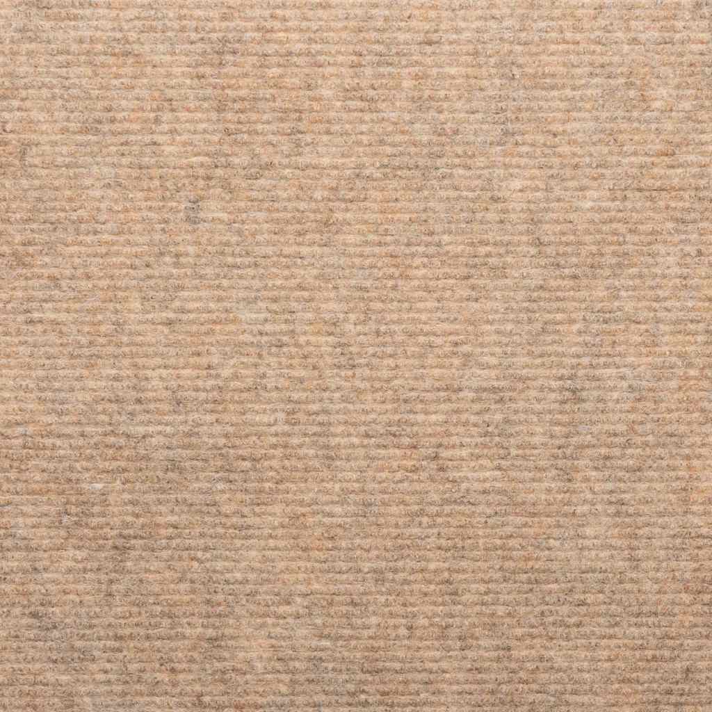 vidaXL Πατάκια Σκάλας Αυτοκόλλητα 15 τεμ. Μπεζ 65x22,5x3,5 εκ.