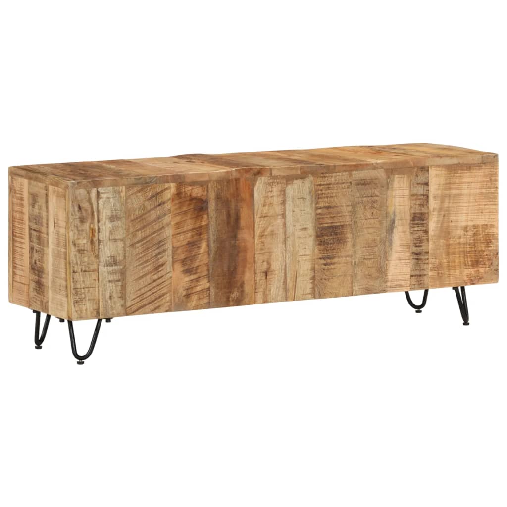vidaXL Έπιπλο Τηλεόρασης 110 x 30 x 40 εκ. από Μασίφ Ξύλο Μάνγκο