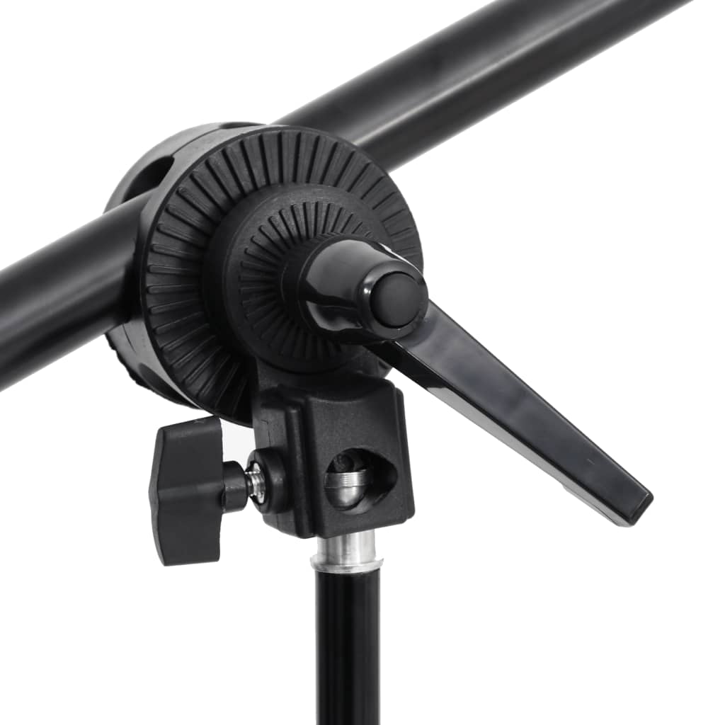 vidaXL Κιτ Φωτογραφικού Στούντιο με Σετ Φώτα, Φόντο & Ανακλαστήρα