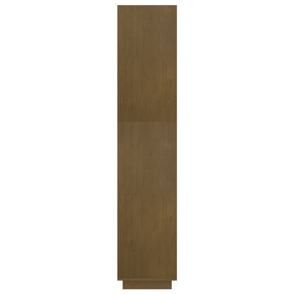 vidaXL Βιβλιοθήκη/Διαχωριστικό Χώρου Μελί 80x35x167 εκ. Μασίφ Πεύκο